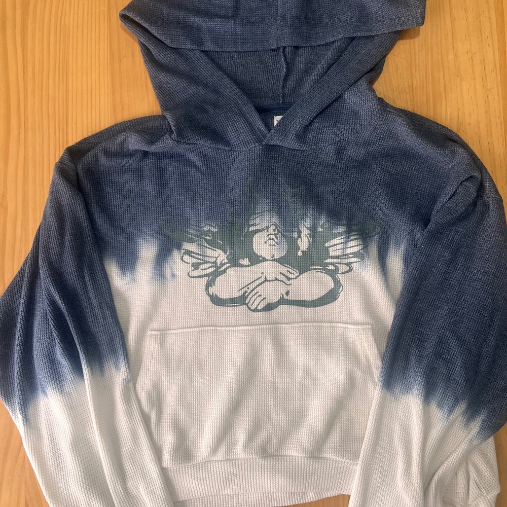 Boys lie tie dye hoodie